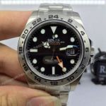 Replica Rolex Explorer II 216570 42mm Stainless Steel Black Dial Watch